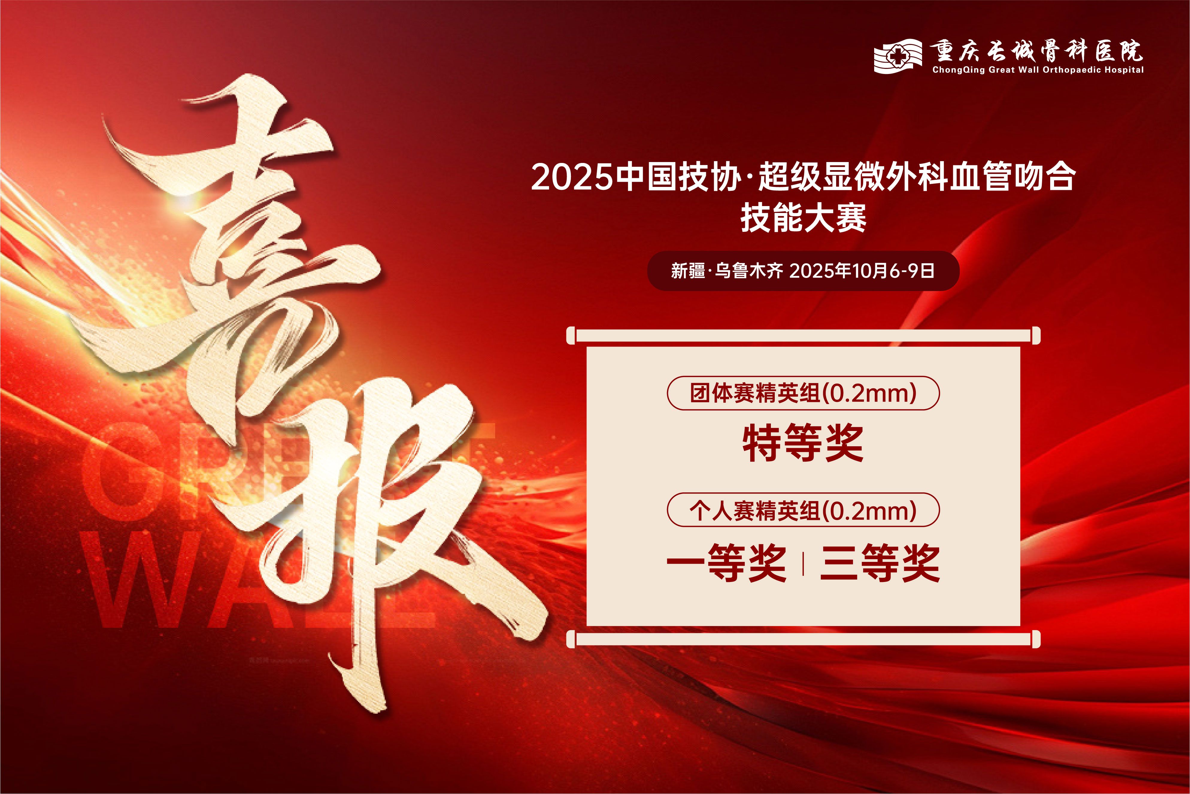 【喜讯】重庆长城